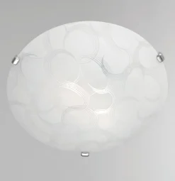 Bissolo Casa Plafoniere<PLAFONIERA CERCHI D. 40CM - 2XE27: vendita online PLAFONIERA CERCHI D. 40CM - 2XE27 in offerta