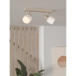 Bissolo Casa Plafoniere<PLAFONIERA CORATO SATINATO 30CM - E14 2X18CM: vendita online PLAFONIERA CORATO SATINATO 30CM - E14 2X18CM in offerta