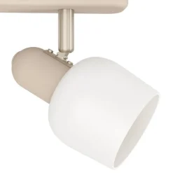 Bissolo Casa Plafoniere<PLAFONIERA CORATO SATINATO 30CM - E14 2X18CM: vendita online PLAFONIERA CORATO SATINATO 30CM - E14 2X18CM in offerta