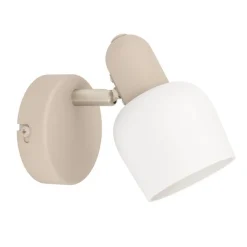 Bissolo Casa Plafoniere<PLAFONIERA CORATO SATINATO 8.5CM - E14 1X18CM: vendita online PLAFONIERA CORATO SATINATO 8.5CM - E14 1X18CM in offerta