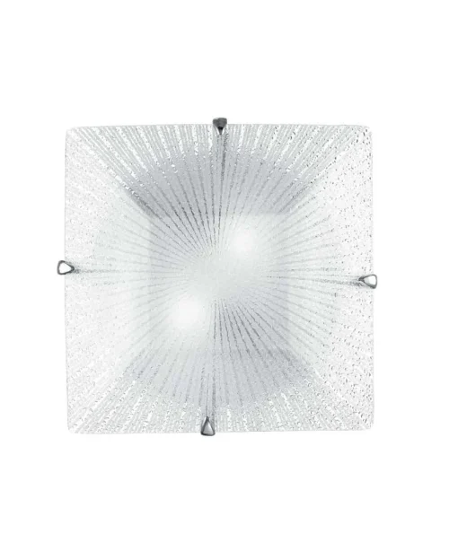 Bissolo Casa Plafoniere<PLAFONIERA ISIDE BIANCA D. 30CM - 2XE27 MAX 60W: vendita online PLAFONIERA ISIDE BIANCA D. 30CM - 2XE27 MAX 60W in offerta