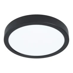 Bissolo Casa Plafoniere<PLAFONIERA LED FUEVA 5 NERA D. 21CM - 2000lm 3000K 17W: vendita online PLAFONIERA LED FUEVA 5 NERA D. 21CM - 2000lm 3000K 17W in offerta