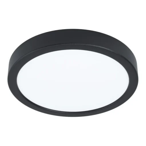 Bissolo Casa Plafoniere<PLAFONIERA LED FUEVA 5 NERA D. 21CM - 2000lm 3000K 17W: vendita online PLAFONIERA LED FUEVA 5 NERA D. 21CM - 2000lm 3000K 17W in offerta