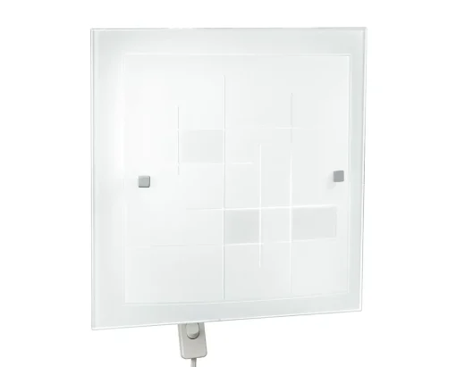 Bissolo Casa Plafoniere<PLAFONIERA MUSA DRITTA CURVA 30X30CM - 2XE27 MAX 60W: vendita online PLAFONIERA MUSA DRITTA CURVA 30X30CM - 2XE27 MAX 60W in offerta