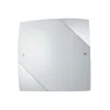 Bissolo Casa Plafoniere<PLAFONIERA PARIS SILVER 30X30CM - 2XE27 MAX 60W: vendita online PLAFONIERA PARIS SILVER 30X30CM - 2XE27 MAX 60W in offerta