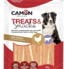 Bissolo Casa Cibi Cane<POLLO AND RAWHIDE JERKY 80GR: vendita online POLLO AND RAWHIDE JERKY 80GR in offerta