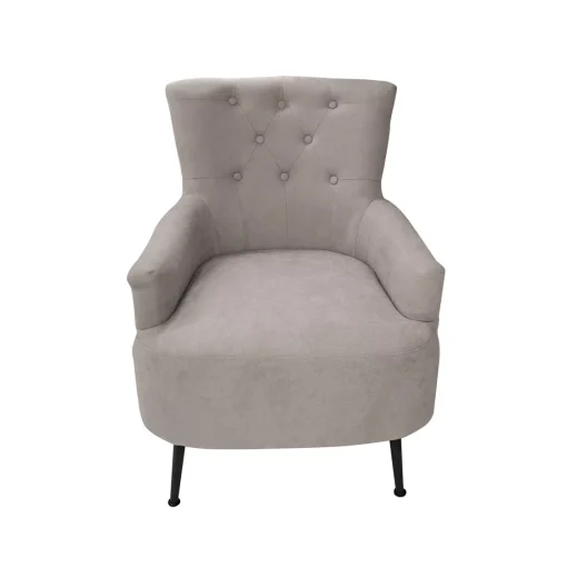 Bissolo Casa Poltrone<POLTRONA CARAT IN TESSUTO TORTORA: vendita online POLTRONA CARAT IN TESSUTO TORTORA in offerta