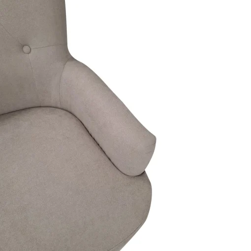 Bissolo Casa Poltrone<POLTRONA CARAT IN TESSUTO TORTORA: vendita online POLTRONA CARAT IN TESSUTO TORTORA in offerta