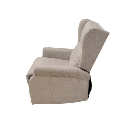 Bissolo Casa Poltrone Relax<POLTRONA CON RELAX MANUALE IN TESSUTO BEIGE: vendita online POLTRONA CON RELAX MANUALE IN TESSUTO BEIGE in offerta