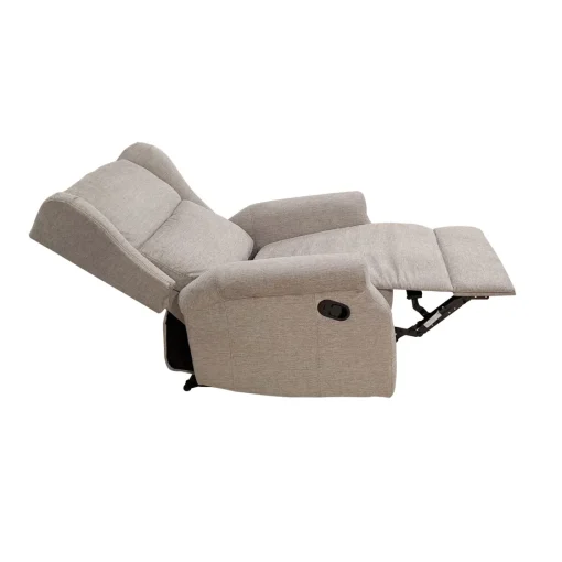 Bissolo Casa Poltrone Relax<POLTRONA CON RELAX MANUALE IN TESSUTO BEIGE: vendita online POLTRONA CON RELAX MANUALE IN TESSUTO BEIGE in offerta
