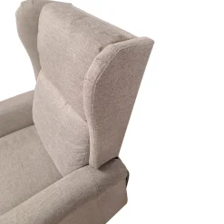 Bissolo Casa Poltrone Relax<POLTRONA CON RELAX MANUALE IN TESSUTO BEIGE: vendita online POLTRONA CON RELAX MANUALE IN TESSUTO BEIGE in offerta