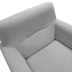 Bissolo Casa Poltrone<POLTRONA EMMA IN TESSUTO GRIGIO CHIARO: vendita online POLTRONA EMMA IN TESSUTO GRIGIO CHIARO in offerta