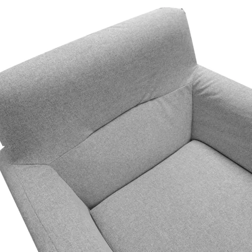 Bissolo Casa Poltrone<POLTRONA EMMA IN TESSUTO GRIGIO CHIARO: vendita online POLTRONA EMMA IN TESSUTO GRIGIO CHIARO in offerta