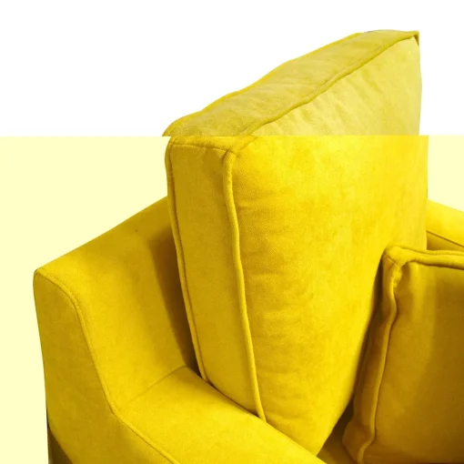 Bissolo Casa Poltrone<POLTRONA HELEN IN TESSUTO GIALLO: vendita online POLTRONA HELEN IN TESSUTO GIALLO in offerta