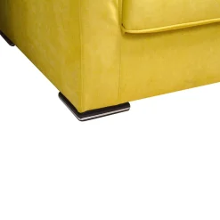 Bissolo Casa Poltrone<POLTRONA HELEN IN TESSUTO GIALLO: vendita online POLTRONA HELEN IN TESSUTO GIALLO in offerta
