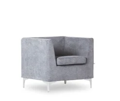 Bissolo Casa Poltrone<POLTRONA LETIZIA IN TESSUTO GRIGIO : vendita online POLTRONA LETIZIA IN TESSUTO GRIGIO in offerta