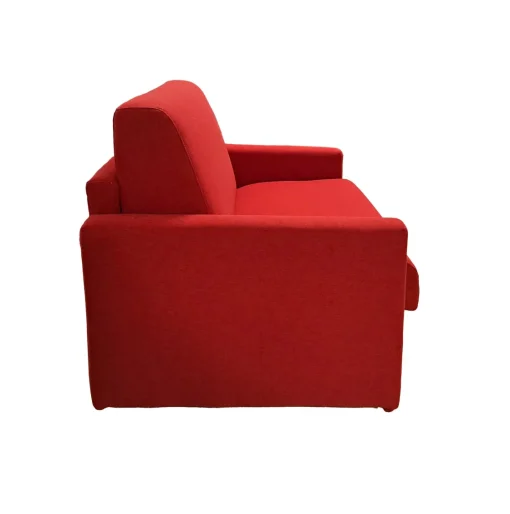 Bissolo Casa Divani Letto<POLTRONA LETTO MOD. MADRID CON RETE ELETTROSALDATA IN TESSUTO ROSSO: vendita online POLTRONA LETTO MOD. MADRID CON RETE ELETTROSALDATA IN TESSUTO ROSSO in offerta