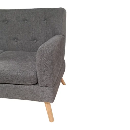 Bissolo Casa Poltrone<POLTRONA RAMONA IN TESSUTO GRIGIO: vendita online POLTRONA RAMONA IN TESSUTO GRIGIO in offerta