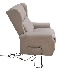Bissolo Casa Poltrone Relax<POLTRONA RELAX 2 MOTORI ELETTRICI IN TESSUTO BEIGE: vendita online POLTRONA RELAX 2 MOTORI ELETTRICI IN TESSUTO BEIGE
