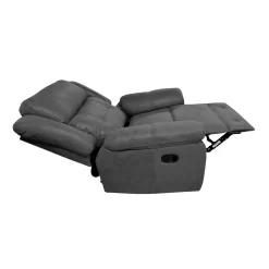 Bissolo Casa Poltrone Relax<POLTRONA RELAX MANUALE IN TESSUTO GRIGIO: vendita online POLTRONA RELAX MANUALE IN TESSUTO GRIGIO in offerta