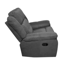 Bissolo Casa Poltrone Relax<POLTRONA RELAX MANUALE IN TESSUTO GRIGIO: vendita online POLTRONA RELAX MANUALE IN TESSUTO GRIGIO in offerta