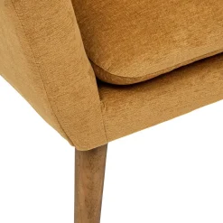 Bissolo Casa Poltrone<POLTRONA SINEL IN VELLUTO OCRA: vendita online POLTRONA SINEL IN VELLUTO OCRA in offerta