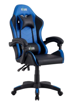 Bissolo Casa Sedie Ufficio|Sedie Da Ufficio<POLTRONA UFFICIO FLASH GAMING NERA E BLU: vendita online POLTRONA UFFICIO FLASH GAMING NERA E BLU in offerta