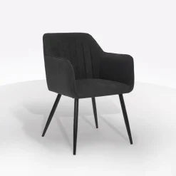 Bissolo Casa Poltrone<POLTRONA VISOCA IN TESSUTO NERO : vendita online POLTRONA VISOCA IN TESSUTO NERO in offerta