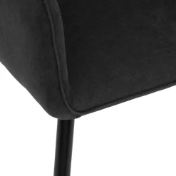 Bissolo Casa Poltrone<POLTRONA VISOCA IN TESSUTO NERO : vendita online POLTRONA VISOCA IN TESSUTO NERO in offerta