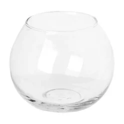 Bissolo Casa Portacandele<PORTA CANDELA TONDO IN VETRO D12 H10CM: vendita online PORTA CANDELA TONDO IN VETRO D12 H10CM in offerta