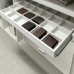 Bissolo Casa Accessori Armadi<PORTA CRAVATTE ESTRAIBILE CM87,2 GRIGIO PERLA