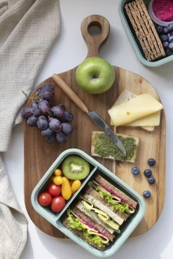 Bissolo Casa Conservazione Cibi Porta Pranzo<PORTA PRANZO DUAL LINEA SMART ECO TO GO 20X15X9CM 0.6+0.3LT