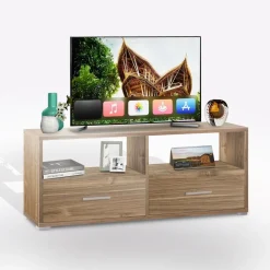 Bissolo Casa Porta Tv|Porta Tv<PORTA TV MOD. DOUBLE TUTTO NOCE STELVIO in vendita online