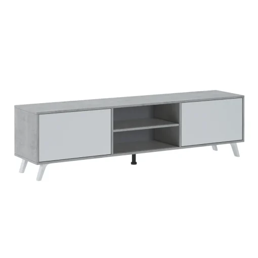 Bissolo Casa Porta Tv|Porta Tv<PORTA TV MOD. NIMES BETON E RUSTICA: vendita online PORTA TV MOD. NIMES BETON E RUSTICA in offerta