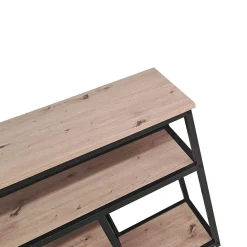 Bissolo Casa Porta Tv|Porta Tv<PORTA TV ROVERE NODATO E METALLO NERO in vendita online