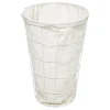 Bissolo Casa Cesti, Cestini E Portabiancheria Portabiancheria<PORTABIANCHERIA METALLO BIANCO CON FODERA E COPERCHIO 42LT 38,5X38,5X57CM: vendita online PORTABIANCHERIA METALLO BIANCO CON FODERA E COPERCHIO 42LT 38,5X38,5X57CM in offerta