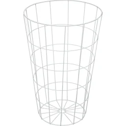 Bissolo Casa Cesti, Cestini E Portabiancheria Portabiancheria<PORTABIANCHERIA METALLO BIANCO CON FODERA E COPERCHIO 42LT 38,5X38,5X57CM: vendita online PORTABIANCHERIA METALLO BIANCO CON FODERA E COPERCHIO 42LT 38,5X38,5X57CM in offerta