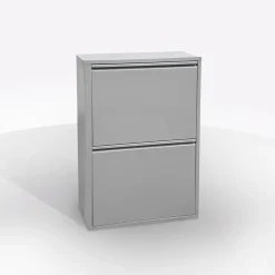 Bissolo Casa Mobili In Resina E Ferro|Mobili In Resina E Ferro<PORTARIFIUTI CM 60X25X92 IN METALLO GRIGIO: vendita online PORTARIFIUTI CM 60X25X92 IN METALLO GRIGIO in offerta