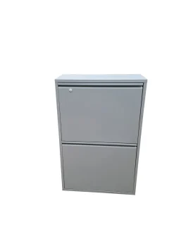 Bissolo Casa Mobili In Resina E Ferro|Mobili In Resina E Ferro<PORTARIFIUTI CM 60X25X92 IN METALLO GRIGIO: vendita online PORTARIFIUTI CM 60X25X92 IN METALLO GRIGIO in offerta