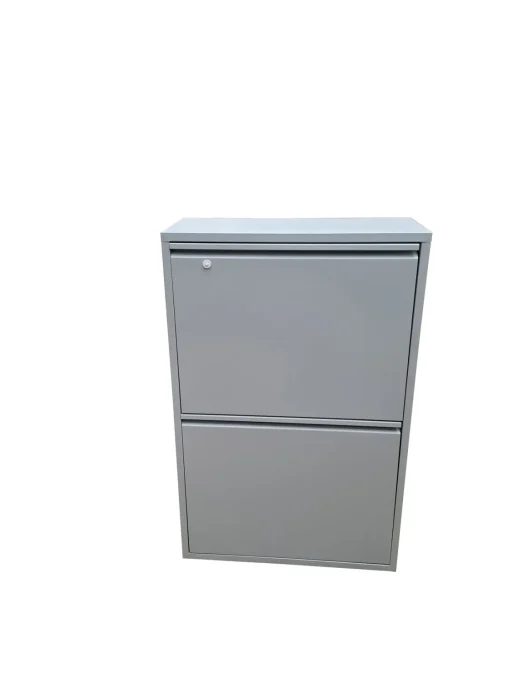Bissolo Casa Mobili In Resina E Ferro|Mobili In Resina E Ferro<PORTARIFIUTI CM 60X25X92 IN METALLO GRIGIO: vendita online PORTARIFIUTI CM 60X25X92 IN METALLO GRIGIO in offerta
