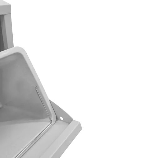 Bissolo Casa Mobili In Resina E Ferro|Mobili In Resina E Ferro<PORTARIFIUTI CM 60X25X92 IN METALLO GRIGIO: vendita online PORTARIFIUTI CM 60X25X92 IN METALLO GRIGIO in offerta