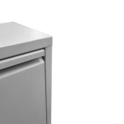 Bissolo Casa Mobili In Resina E Ferro|Mobili In Resina E Ferro<PORTARIFIUTI CM 60X25X92 IN METALLO GRIGIO: vendita online PORTARIFIUTI CM 60X25X92 IN METALLO GRIGIO in offerta