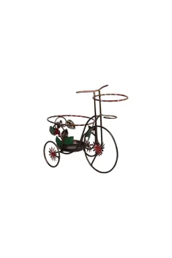 Bissolo Casa Fioriere<Portavasi a forma di bicicletta in ferro battuto