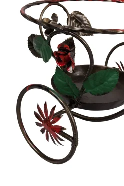Bissolo Casa Fioriere<Portavasi a forma di bicicletta in ferro battuto