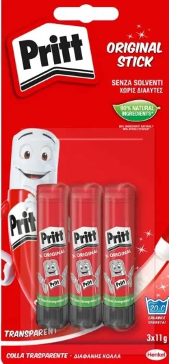 Bissolo Casa Cancelleria Colle<PRITT - CONFEZIONE 2+1 COLLE STICK 11GR: vendita online PRITT - CONFEZIONE 2+1 COLLE STICK 11GR in offerta