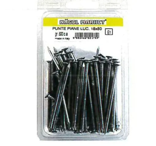 Bissolo Casa Viti, Chiodi E Bulloni<PUNTE PIANE 18X80 G500 E1: vendita online PUNTE PIANE 18X80 G500 E1 in offerta