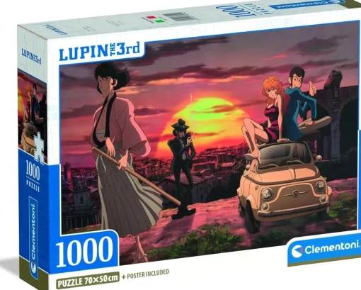 Bissolo Casa Puzzle 1000 Pezzi<PUZZLE DI LUPIN III: PUZZLE CLEMENTONI DA 1000 PEZZI