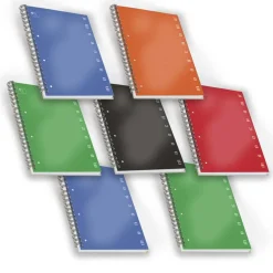 Bissolo Casa Quaderni E Blocchi Quaderni Ad Anelli<Quaderno Monocromo 77 F Maxi: Quaderno a righe diversi colori