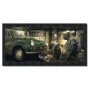 Bissolo Casa Quadri<QUADRO GARAGE D'EPOCA 63X140CM: vendita online QUADRO GARAGE D'EPOCA 63X140CM in offerta