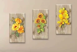 Bissolo Casa Quadri<QUADRO SU TELA DAY SUNFLOWERS 38X75 CM ASSORTITO: vendita online QUADRO SU TELA DAY SUNFLOWERS 38X75 CM ASSORTITO in offerta